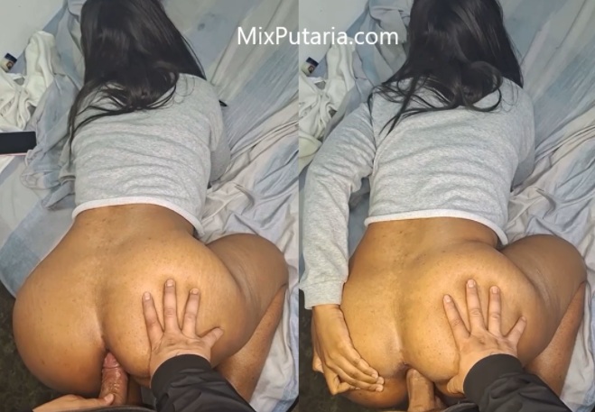 Video de sexo anal com amiga morena do trabalho